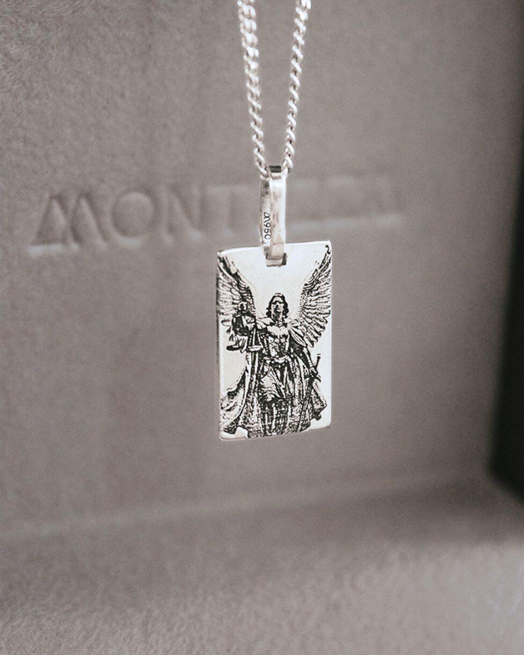 Pingente Foto Personalizado Retangular Prata 950