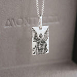 Pingente Foto Personalizado Retangular Prata 950