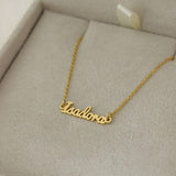 Pulseira Nome Personalizado Ouro 18K