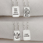 Escapulário Foto Desquinado Personalizado Prata 950