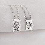 Escapulário Foto Desquinado Personalizado Prata 950