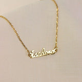 Pulseira Nome Personalizado Ouro 18K