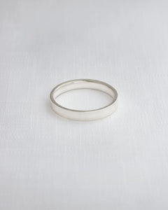 Aliança Namoro Prata 950 Reta 3mm - Montezza Joias