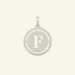 Pingente Letra Personalizada 16mm Prata 950 - Montezza Joias