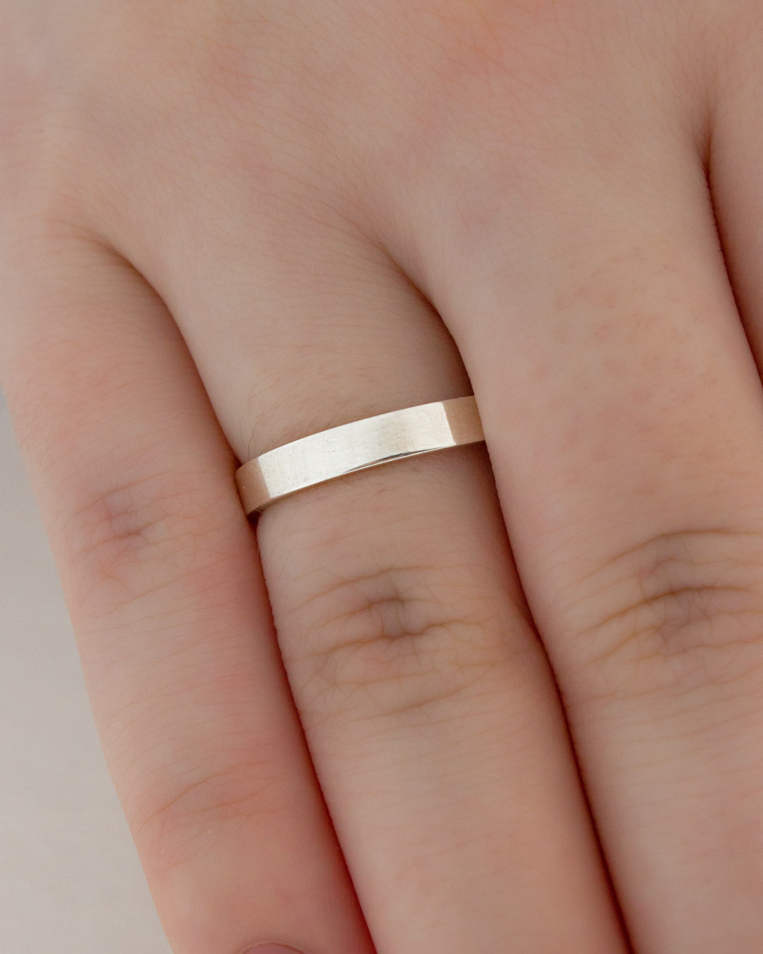 Aliança Namoro Prata 950 Reta 3mm - Montezza Joias