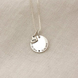 Pingente Personalizado Coração Mini Prata 950