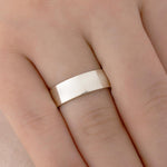 Aliança Namoro Prata 950 Lisa Reta 6mm - Montezza Joias