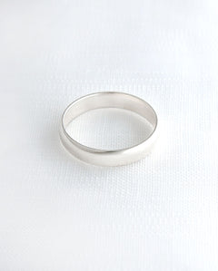 Aliança Namoro Prata 950 Abaulada 4mm - Montezza Joias