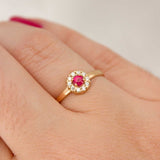 Anel Formatura Redondo Aro Delicado Ouro 18K