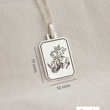 Pingente Personalizado Desquinado Prata 950