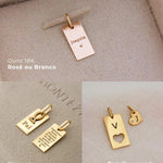 Pingente Foto Personalizado Retangular Prata 950