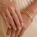 Pulseira Personalizada Bracelete Ouro 18K - Montezza Joias