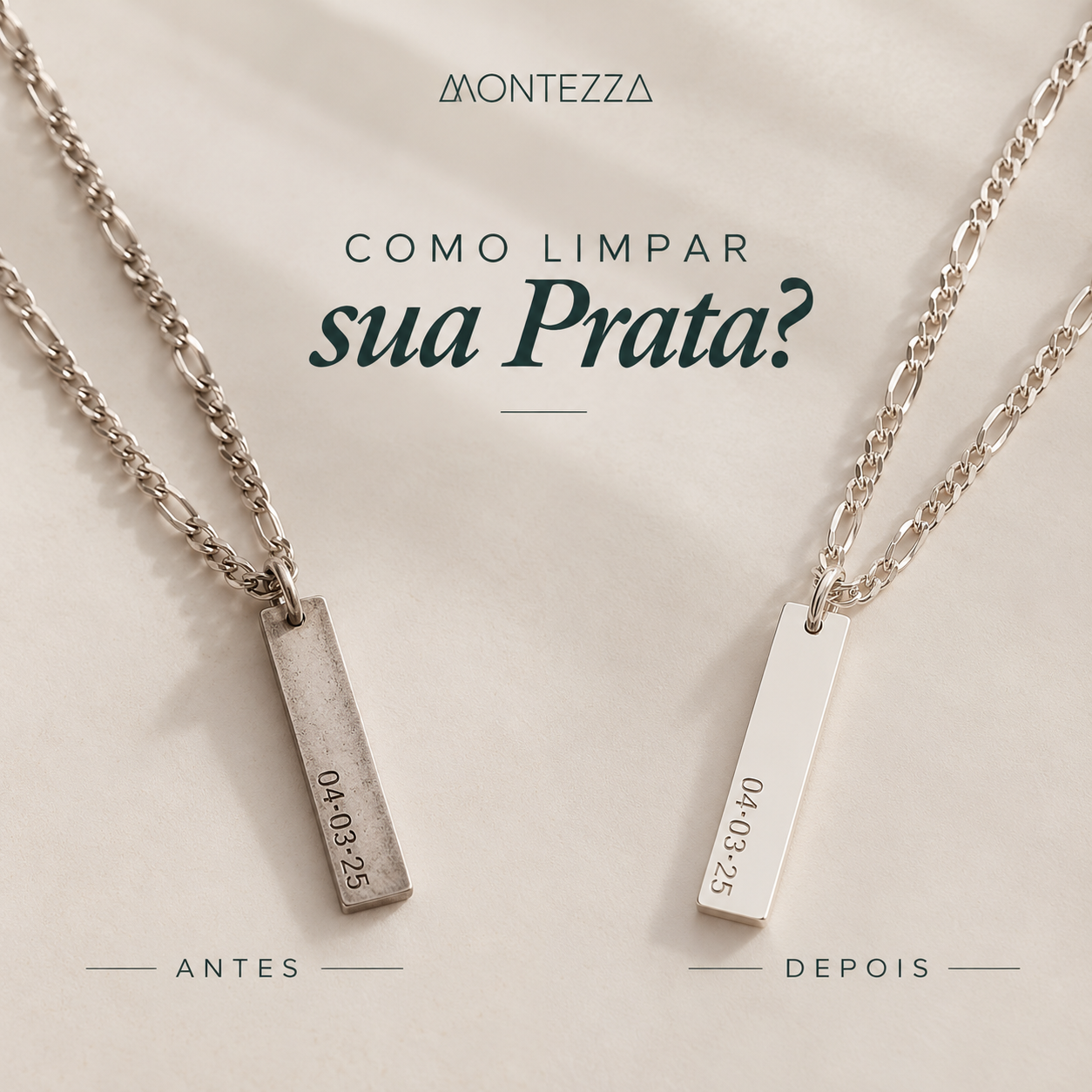 Minha joia de prata escureceu, e agora? - Montezza Joias