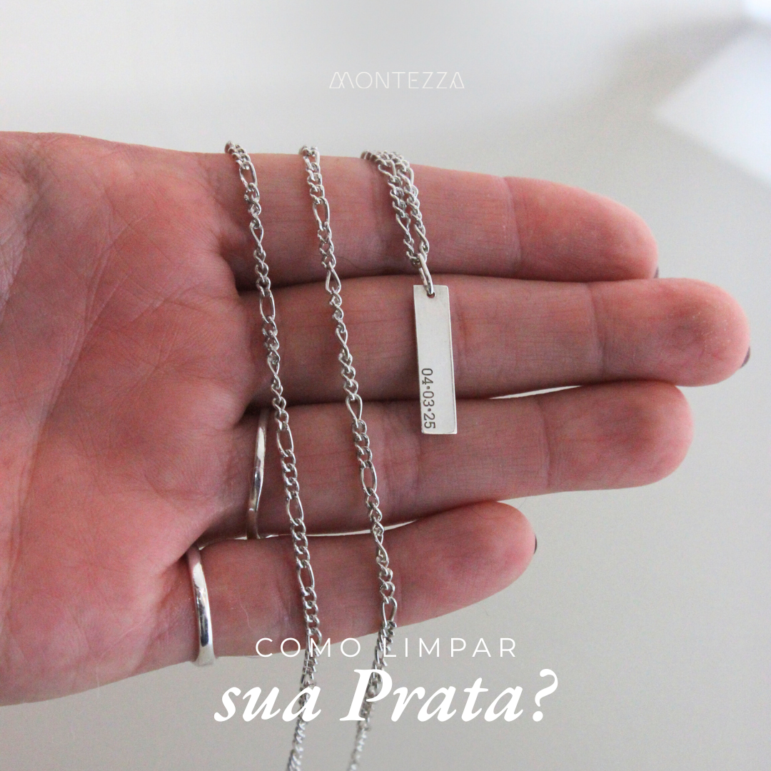 Como limpar Prata 950 em casa: guia prático da Montezza para devolver o brilho das suas joias