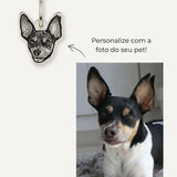 Pingente Retrato Pet Personalizado com Foto Prata 950