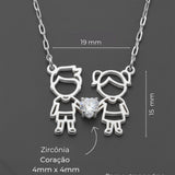 Colar Meus Pitocos Prata 950
