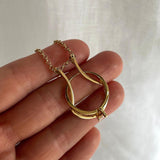 Pingente Porta Anel Ouro 18K