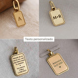 Pingente Personalizado Desquinado Ouro 18K