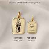 Pingente Personalizado Desquinado Ouro 18K