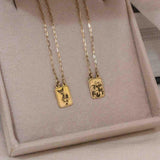 Escapulário Foto Desquinado Personalizado Ouro 18K