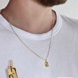 Pingente Personalizado Desquinado Ouro 18K
