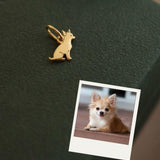 Pingente Cachorro Personalizado Ouro 18K