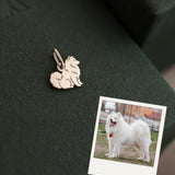 Pingente Cachorro Personalizado Prata 950