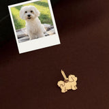 Pingente Cachorro Personalizado Ouro 18K