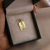 Pingente Personalizado Desquinado Ouro 18K