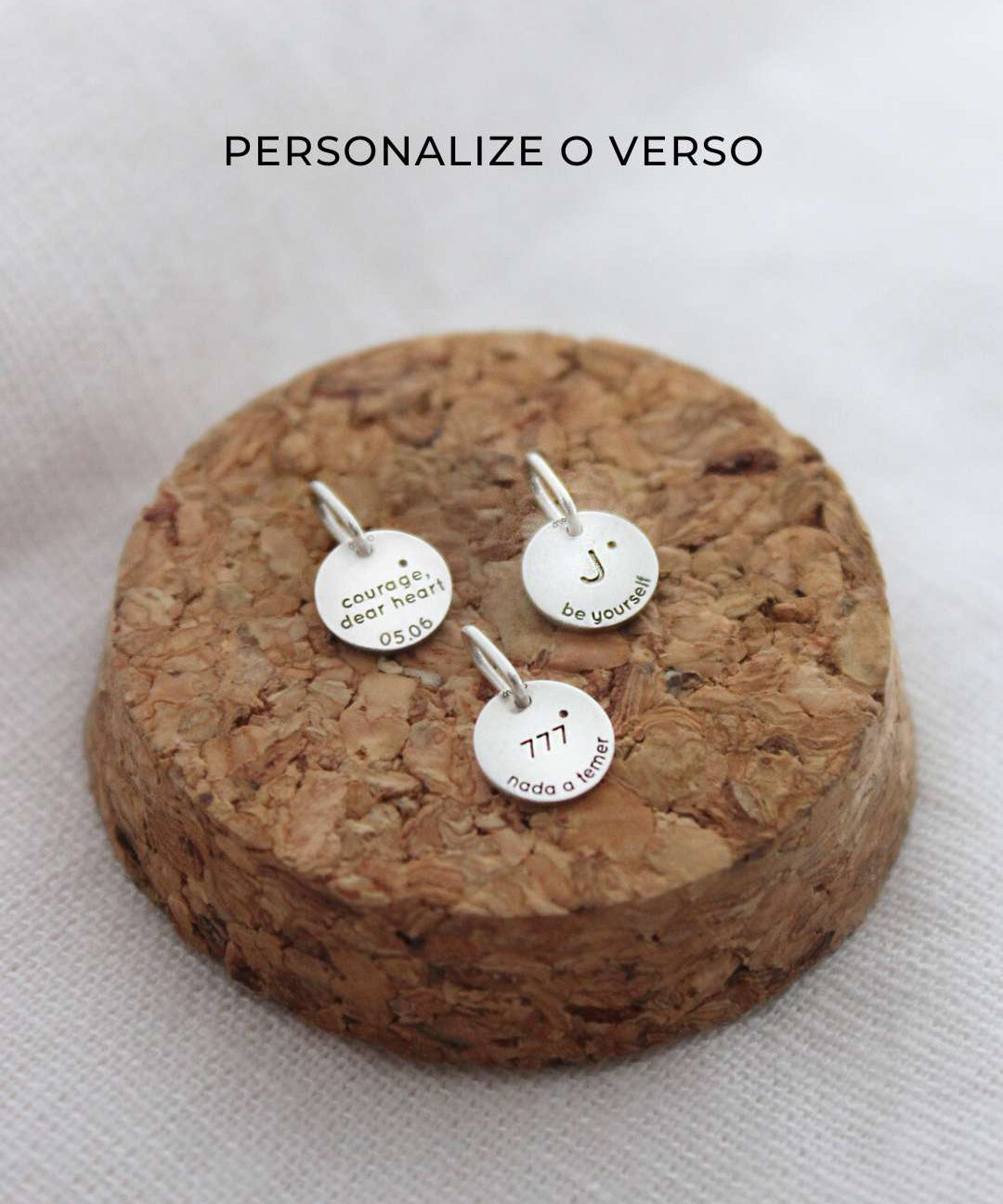 Pingente Signo Medalha Personalizada Prata 950