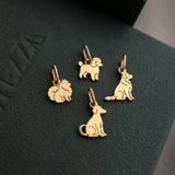 Pingente Cachorro Personalizado Ouro 18K