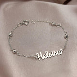Pulseira Nome Personalizado Prata 950