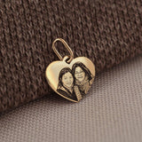 Pingente Personalizado Coração Ouro 18K