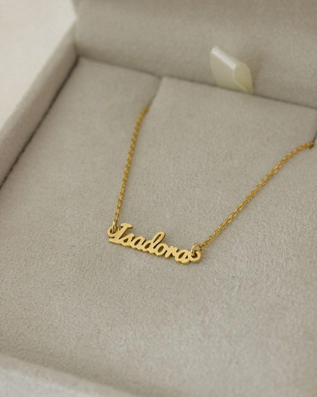 Pulseira Nome Personalizado Ouro 18K