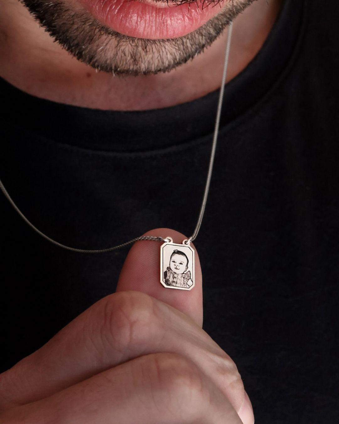 Escapulário Desquinado Personalizado Prata 950