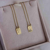 Escapulário Foto Desquinado Personalizado Ouro 18K