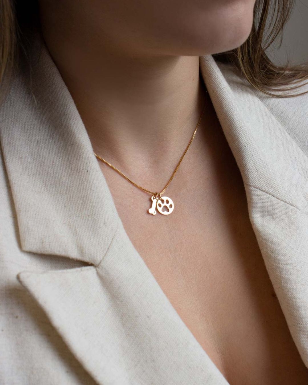 Pingente Patinha Personalizada Ouro 18K
