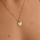 Pingente de Formatura Personalizado Ouro 18K com Pedra do Curso