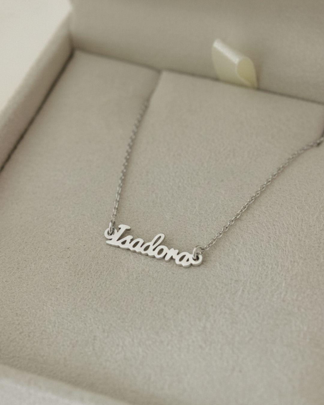 Pulseira Nome Personalizado Prata 950
