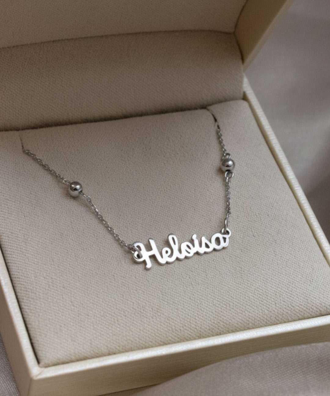 Pulseira Nome Personalizado Prata 950