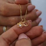 Pingente Patinha Cravejada Ouro 18K