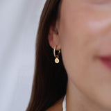 Pingente para Argola Medalha Personalizada Ouro 18K - Unitário