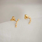 Brinco Earcuff Bolinhas Ouro 18K