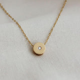 Pingente Separador Sofia Cravejado Ouro 18K