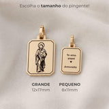 Pingente Personalizado Desquinado Ouro 18K