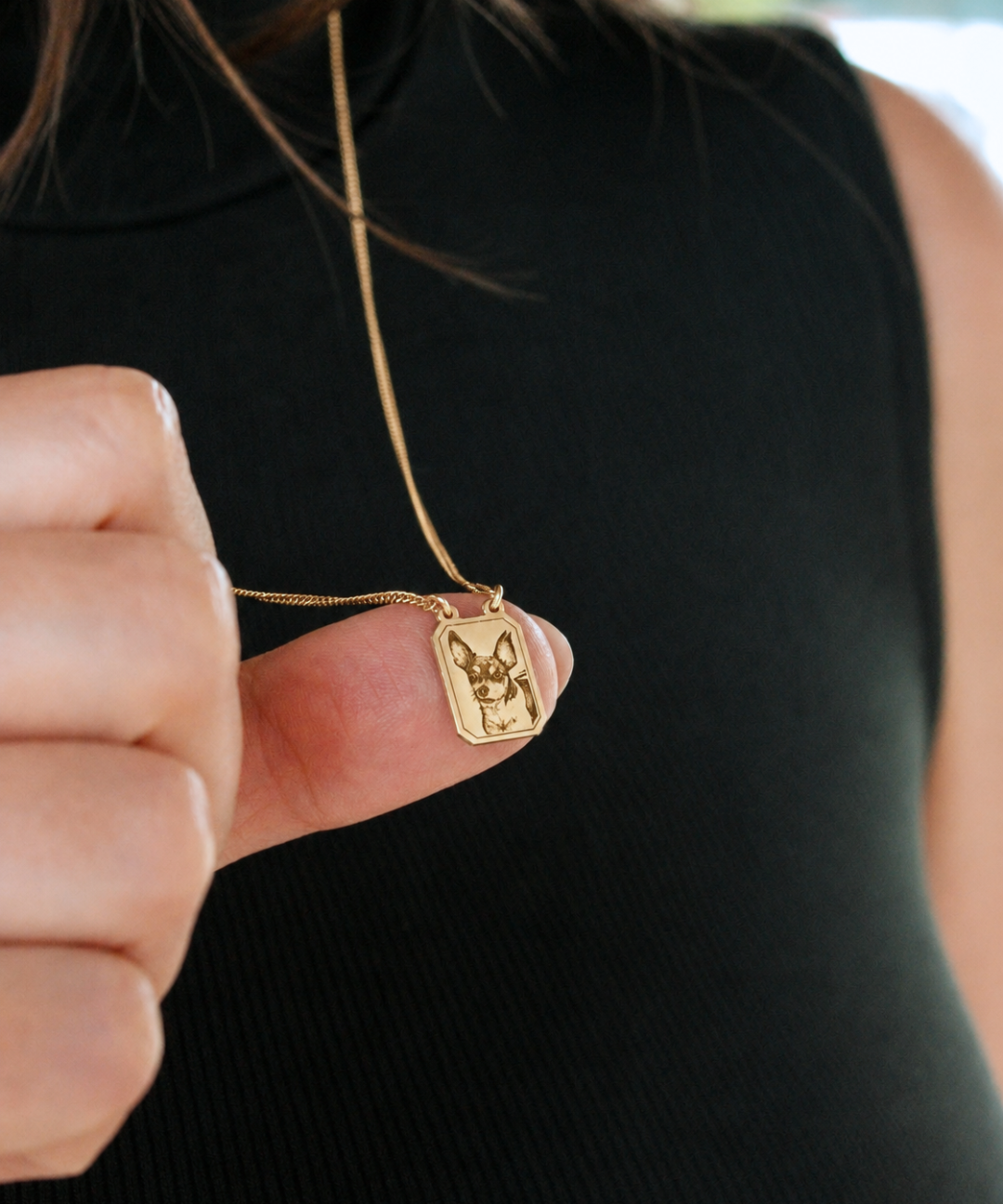 Escapulário Desquinado Personalizado Ouro 18K