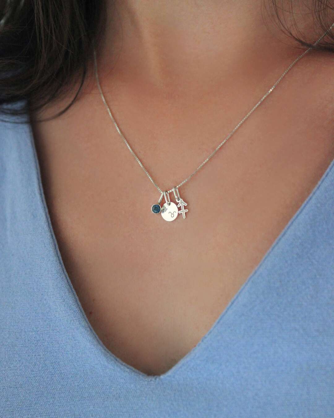 Pingente Signo do Zodíaco Prata 950