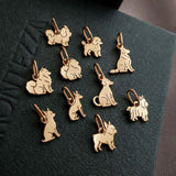 Pingente Cachorro Personalizado Ouro 18K