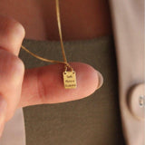 Escapulário Foto Mini Personalizado Ouro 18K