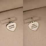 Pingente Personalizado Coração Prata 950